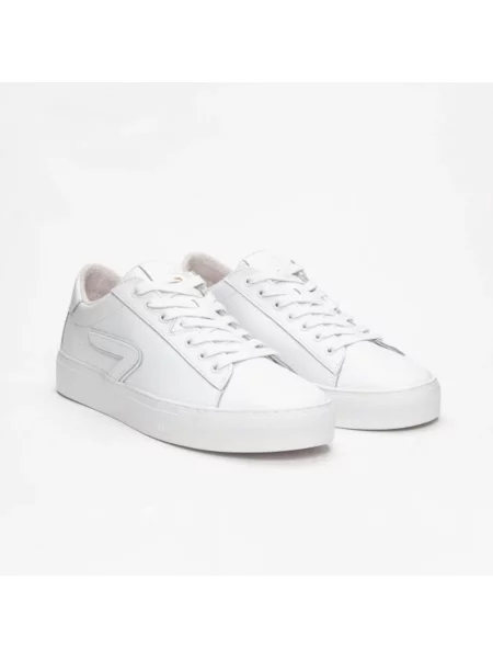 Sneakersy Hub skórzane białe