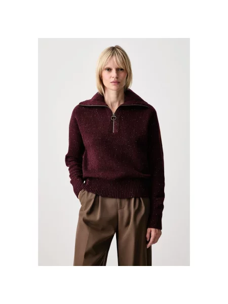 Sweter Barbour czerwony