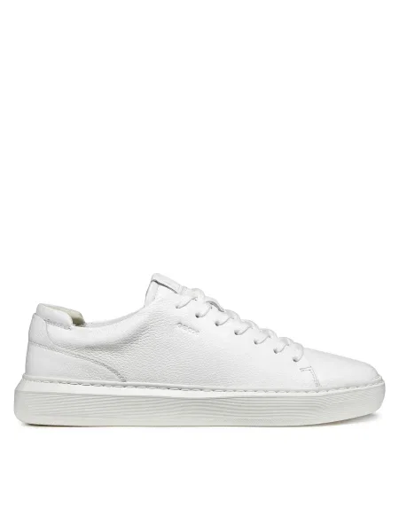 Sneakerși Geox alb