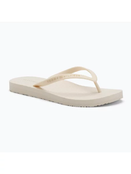 Papuci pentru femei Tommy Hilfiger Strap Beach Sandal ivory petal