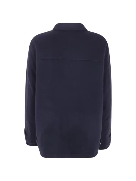 Reversibil geacă Comme Des Garçons Homme de lână negru