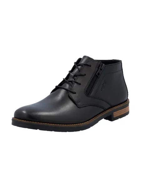 Pantofi Rieker cu șireturi negru