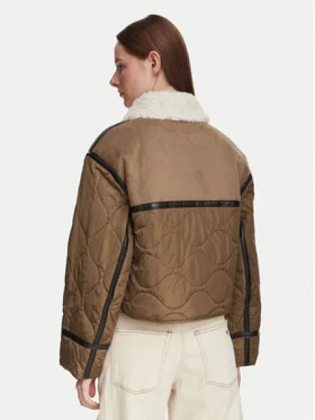 Weekend Max Mara jakna WKDGESSATI rjava