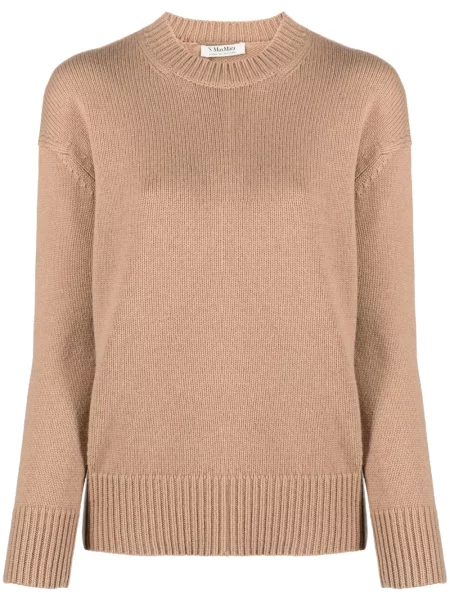 Pulover 's Max Mara de lână maro