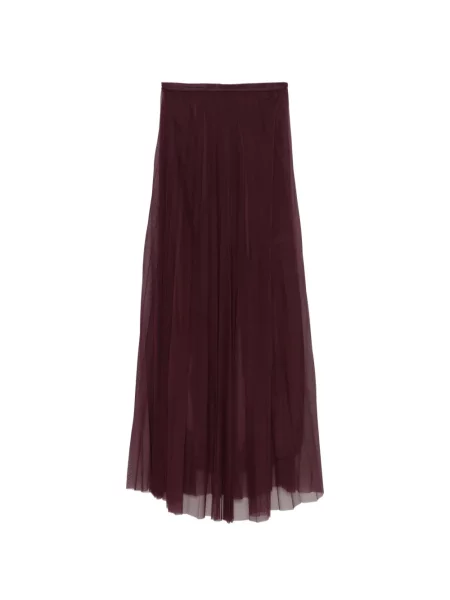 Fusta plisata Forte_forte plisată roșu