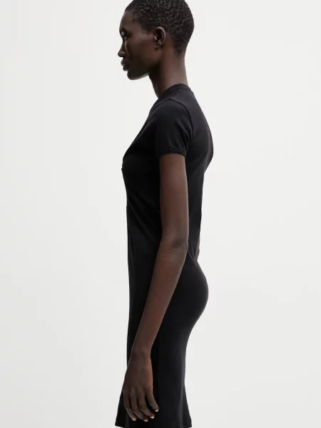 Coperni rochie de vară din C-logo negru