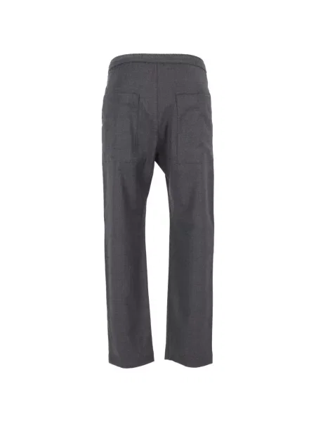 Pantaloni Barena cu cordon gri