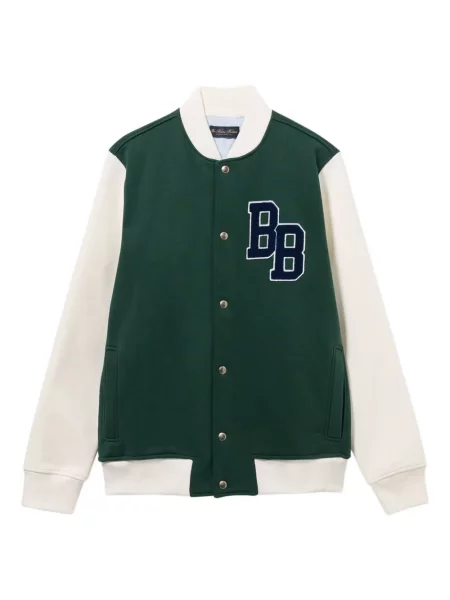 Bunda Brooks Brothers s autogramem zelená