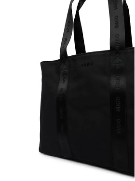 HUGO Shopper torba Becky CA' crna