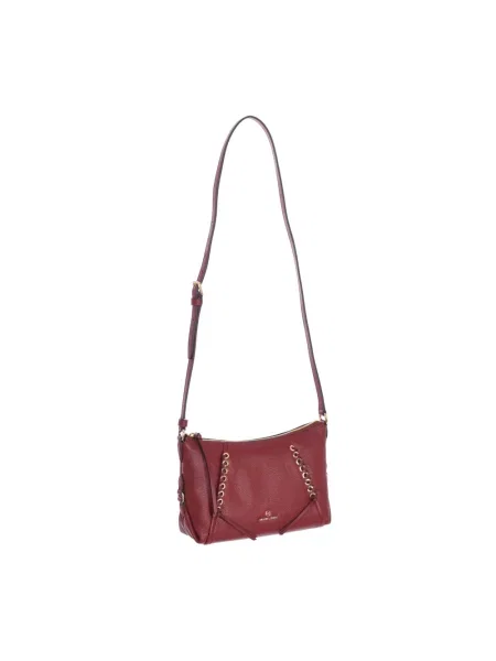 Torebka crossbody Michael Kors skórzana czerwona