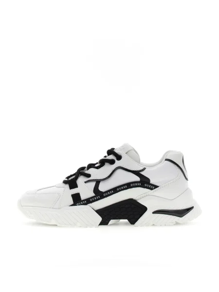 Sneakerși Guess alb