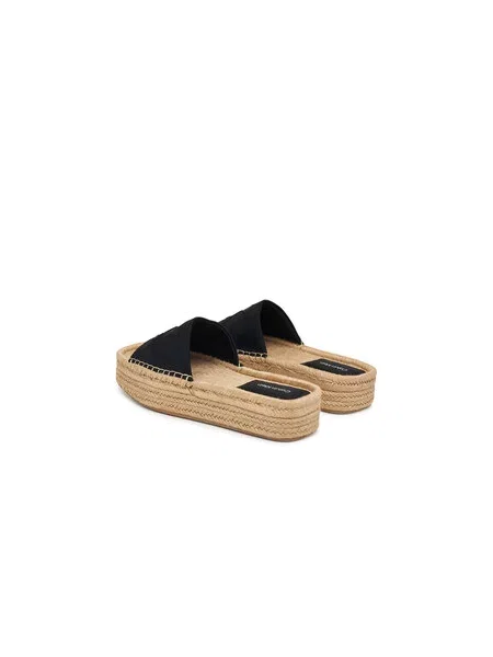 Espadrilky Calvin Klein Ebeth čierna