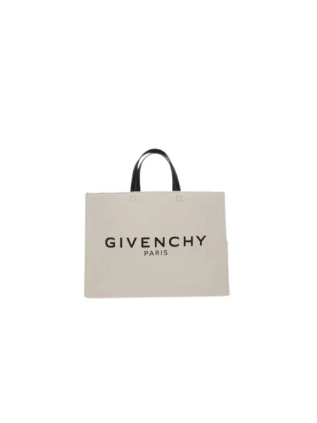 Torebka Givenchy w geometryczne wzory beżowa
