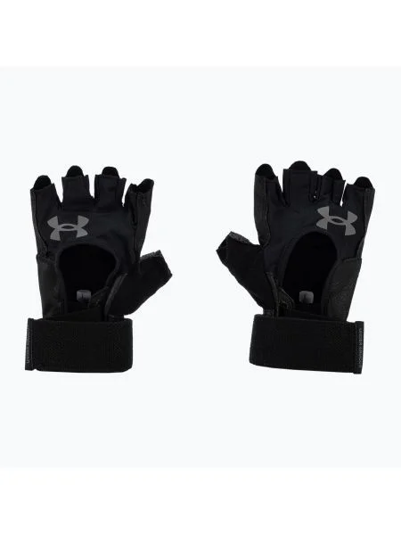 Мъжки тренировъчни ръкавици за вдигане на тежести Under Armour Black черно