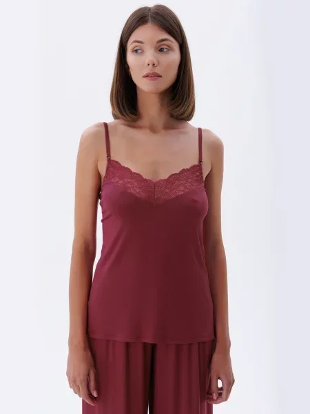 Майка для дому Leinle бордовий