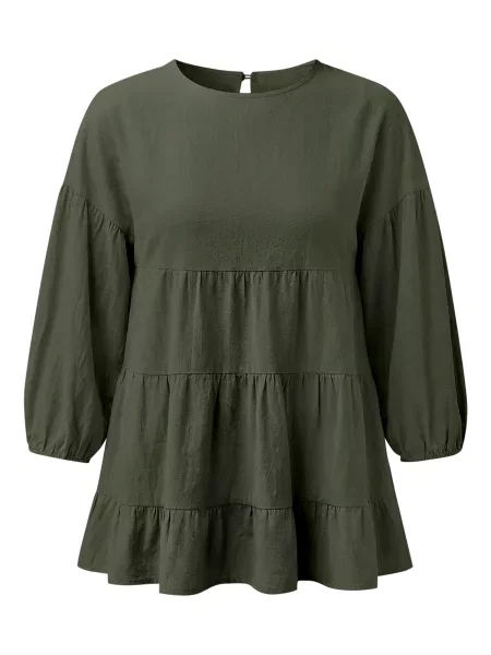 Imily Bela Bluză închis verde