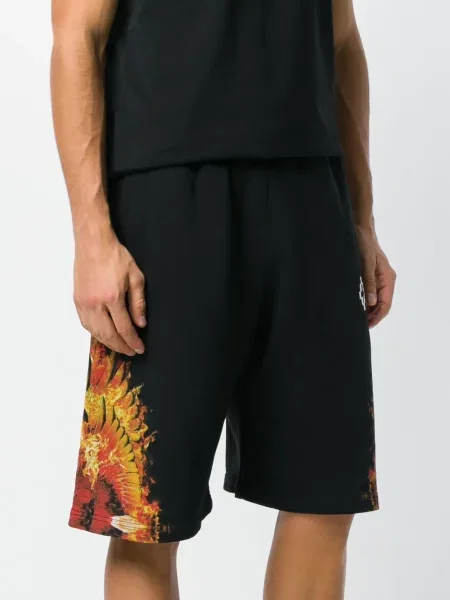 Kraťasy Marcelo Burlon County Of Milan černé