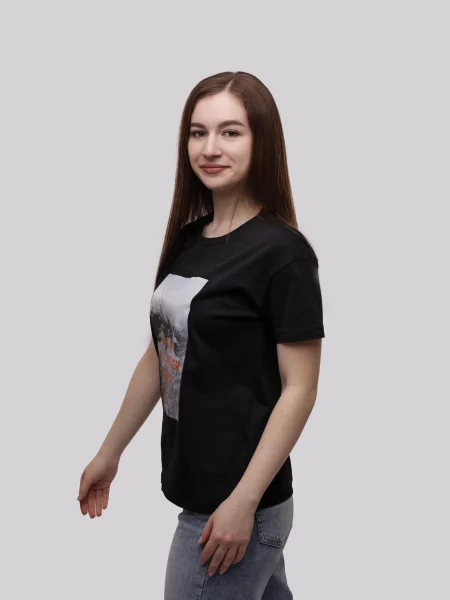 Футболка Lumo черная