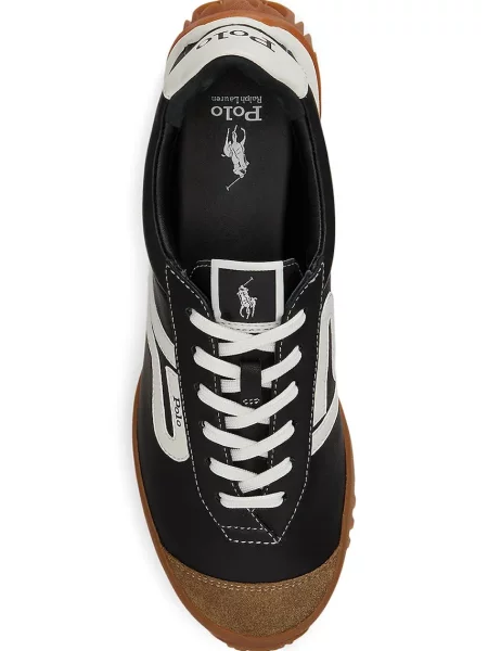 Polo Ralph Lauren Tread Lw Tp маратонки дамски от кожа черно