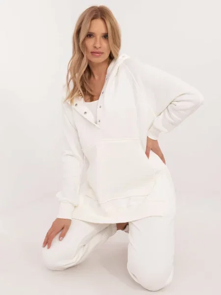 Анцуг Fashionhunters бяло
