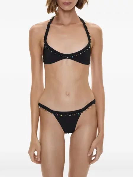 Bikini Christopher Esber negru