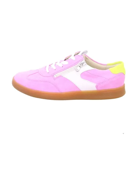 Sneakersy Waldläufer skórzane różowe