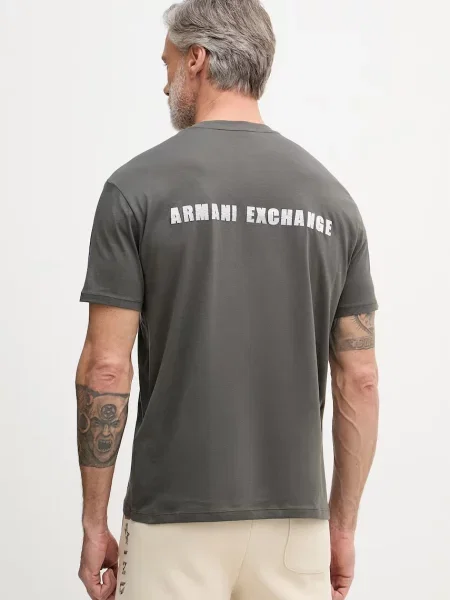Armani Exchange t-shirt zielona