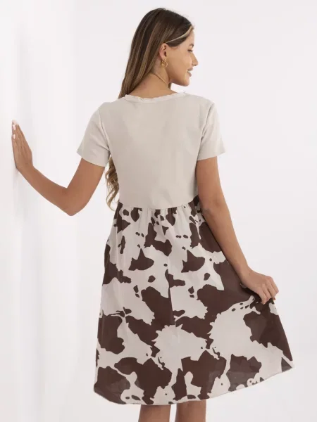 Odgovarati haljina Italy Moda bež