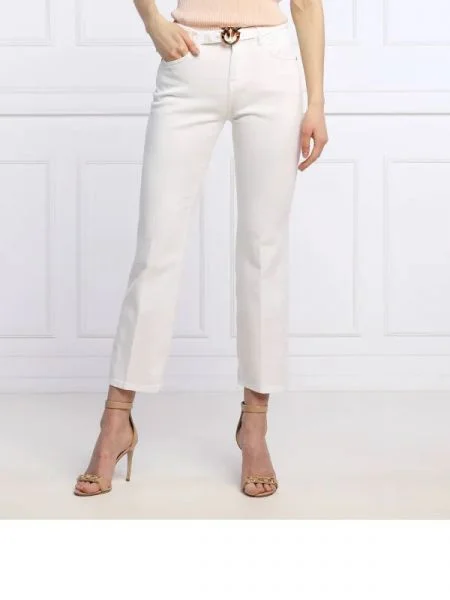 Pinko Farmer BRENDA | flare fit fehér