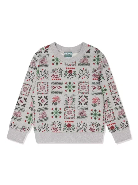 Bluza dziecięca Kenzo szara