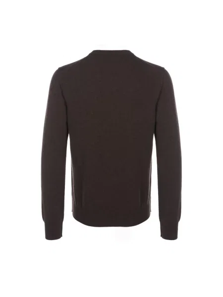 Sweter Dolce And Gabbana klasyczny brązowy