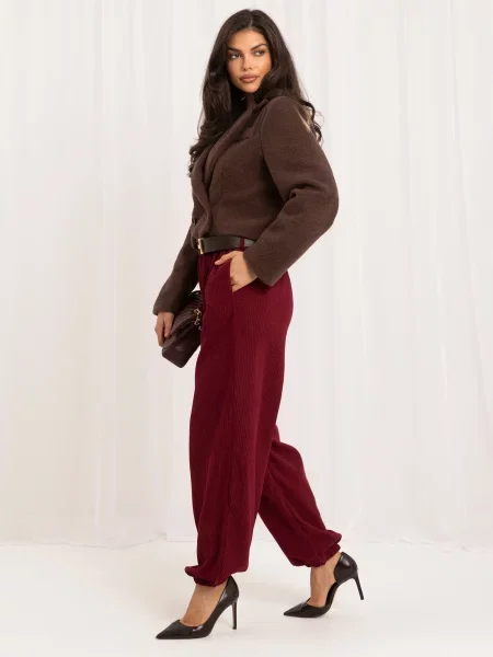 Jogger hlače Italy Moda crna
