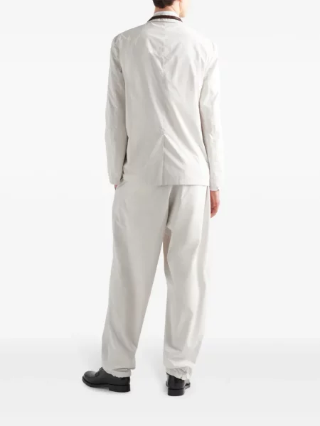 Pantaloni Prada cu cordon alb