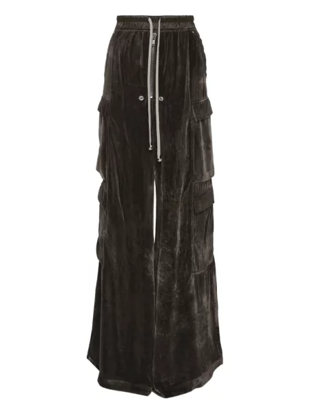 Spodnie cargo Rick Owens zielone