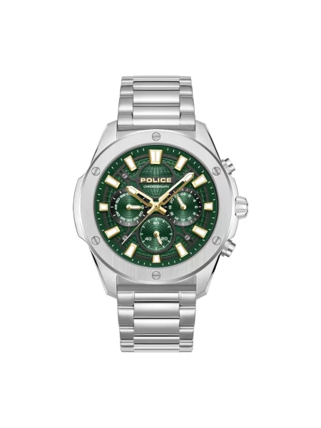 POLICE Analogové hodinky Chronograph Moonstrike' zelená