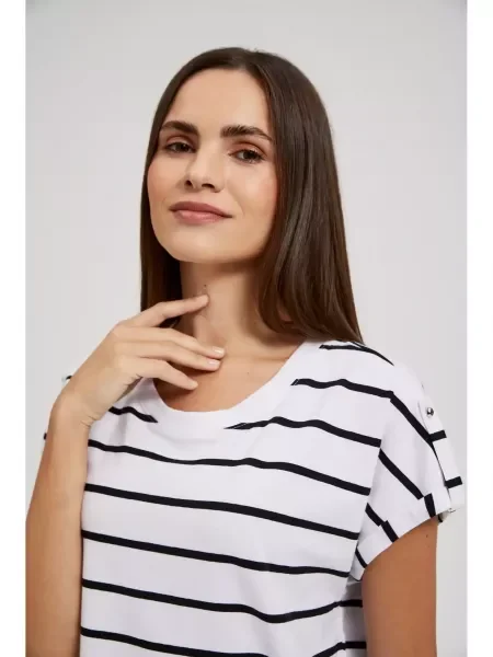Tričko Moodo biela