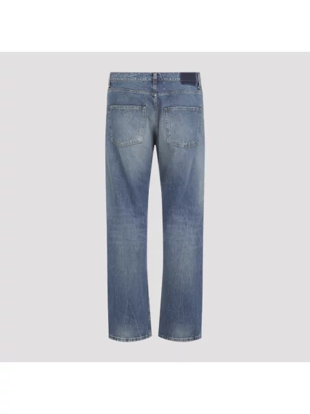 Jeansy Maison Margiela casual niebieskie