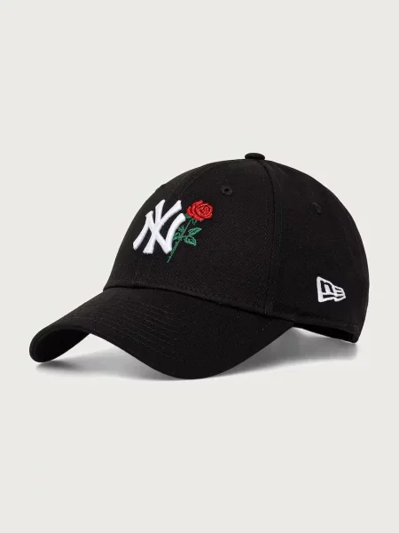 New Era czapka z daszkiem FLOWER ICON czarna