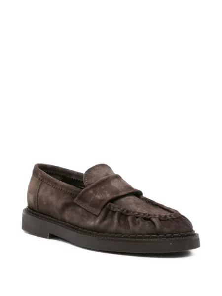 Велурени slip-on лоуфъри Sturlini Firenze кафяво