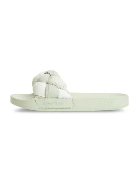 Tommy Jeans Saboți deschis verde