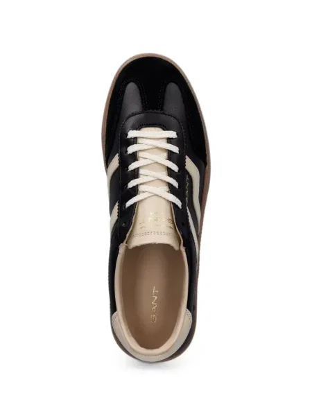 Sneakerși Gant din piele negru