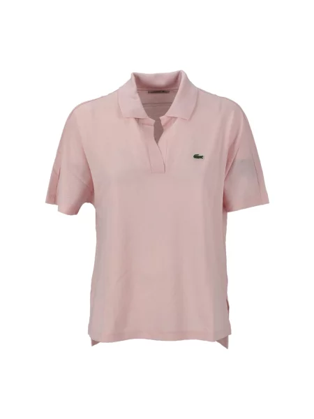 Lacoste polo różowe