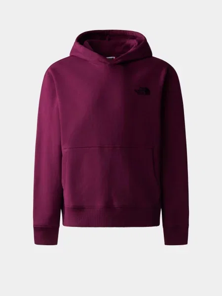 Дитяче Худі The North Face Teen Oversized фіолетовий