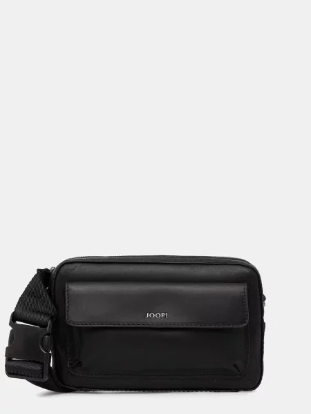Usnjena torbica za okoli pasu Joop! Cerratano Emir črna