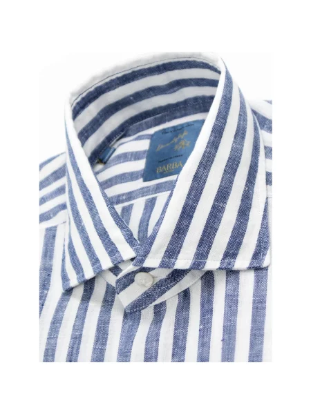 Koszula Barba casual niebieska
