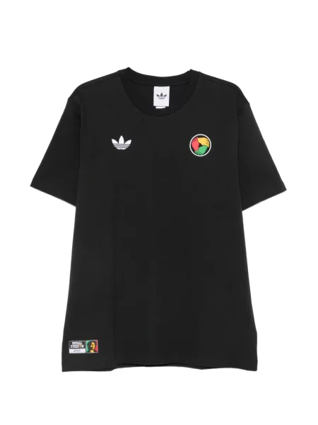 Ριγέ sneakers Adidas με σχέδιο μαύρο