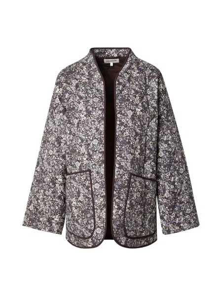 Lollys Laundry Geacă de primăvară-toamnă Lulu albastru porumbel / negru alb