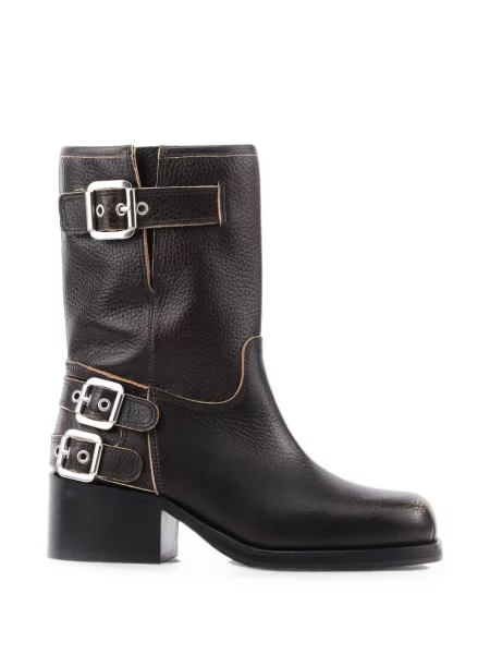 Botine Toral Shoes cu cataramă maro