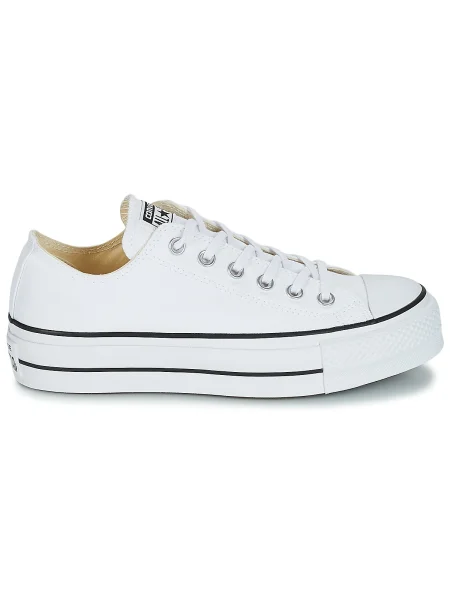 Vászon félcipő Converse fehér