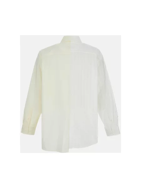 Koszula Mm6 Maison Margiela asymetryczna biała